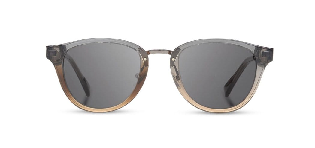 Harbor Fade*Ebony*Grey + Harbor Fade*Ebony*Grey Polarized | Shwood Ainsworth Acetate Sunglasses Harbor Fade