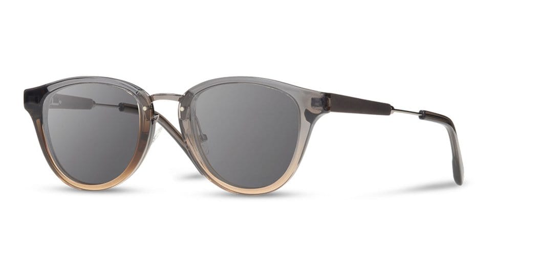 Harbor Fade*Ebony*Grey + Harbor Fade*Ebony*Grey Polarized | Shwood Ainsworth Acetate Sunglasses Harbor Fade