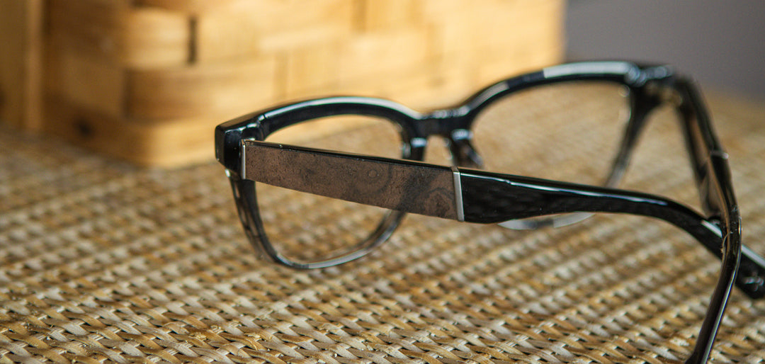 Black Agate*Elm Burl*frames only | Shwood Ana Acetate RX Eyeglasses