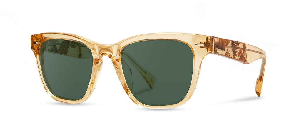 Butter*Mushroom*G15  + Butter*Mushroom*G15 Polarized | Shwood Ankeny Acetate Sunglasses Butter