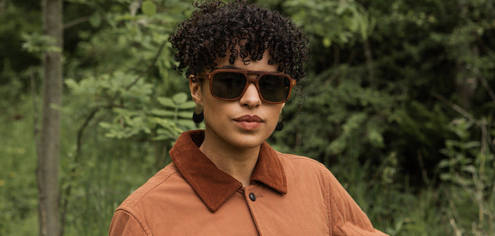 Redwood Burl*G15 + Redwood Burl*G15 Polarized | Shwood Auburn Wood Sunglasses Redwood Burl