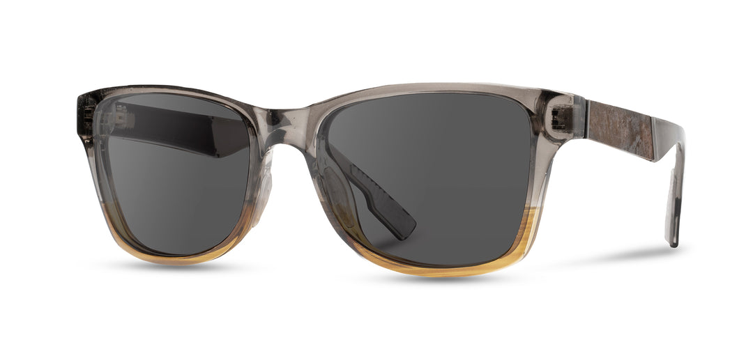 Oak Moss*Elm Burl*Lite Plus Polarized Grey | Shwood Canby ACTV Sunglasses Oak Moss