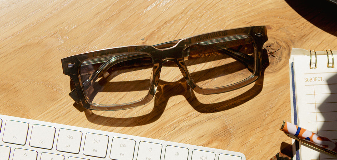 Sage*Mushroom*frames only | Shwood Carver Acetate RX Eyeglasses Sage