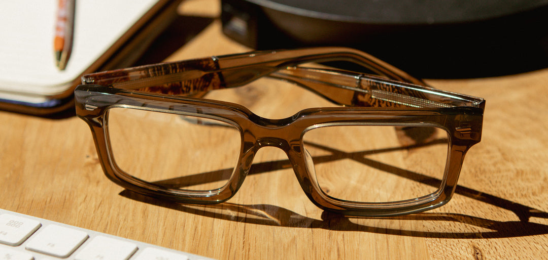 Sage*Mushroom*frames only | Shwood Carver Acetate RX Eyeglasses Sage