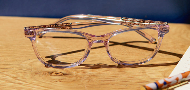 Lilac*Rose Flower*frames only | Shwood Casey Acetate RX Eyeglasses Lilac