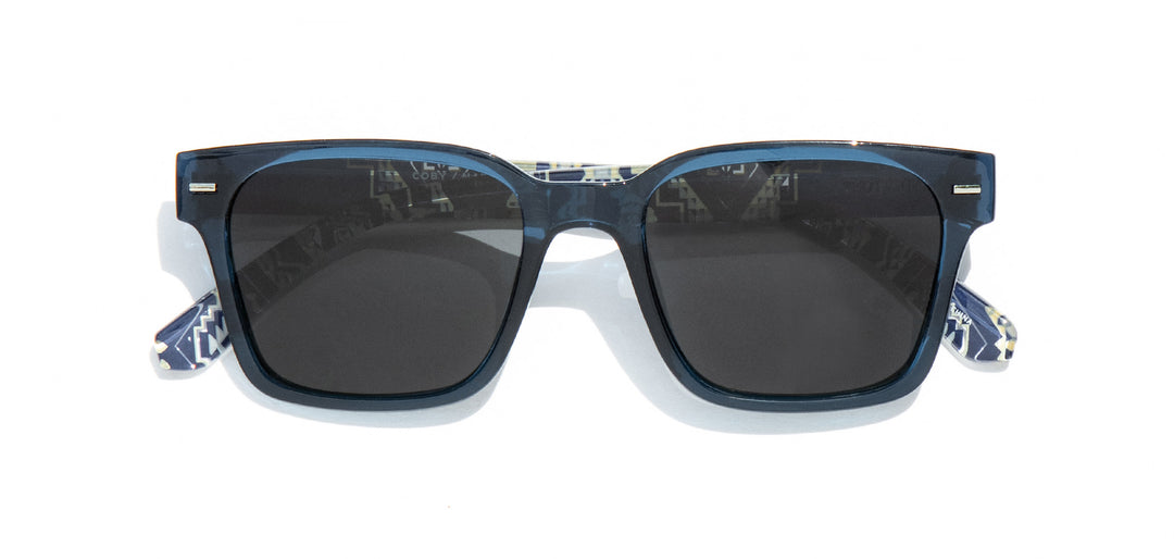 Navy Crystal*Navy Oxbow*Grey Polarized | Pendleton Coby Sunglasses