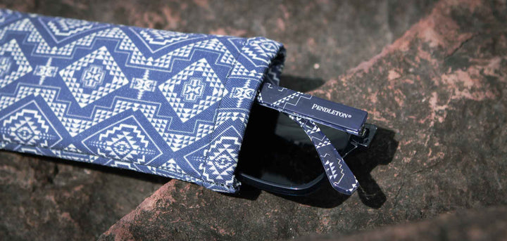 Navy Crystal*Navy Oxbow*Grey Polarized | Pendleton Coby Sunglasses