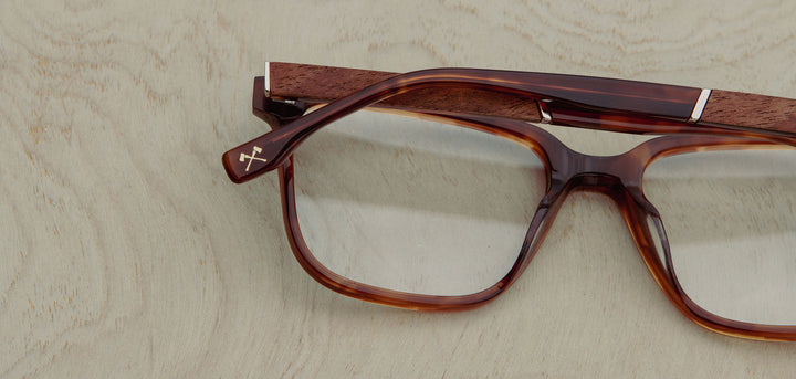 Tobacco*Mahogany*frames only | Shwood Creswell Acetate RX Eyeglasses Tobacco