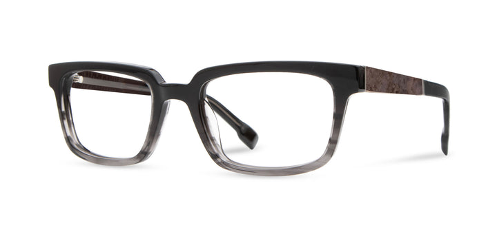 Black Agate*Elm Burl*frames only | Shwood Danner Acetate RX Eyeglasses Black Agate