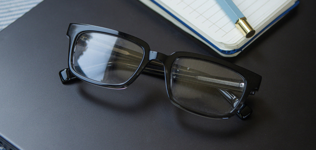 Black Agate*Elm Burl*frames only | Shwood Danner Acetate RX Eyeglasses Black Agate