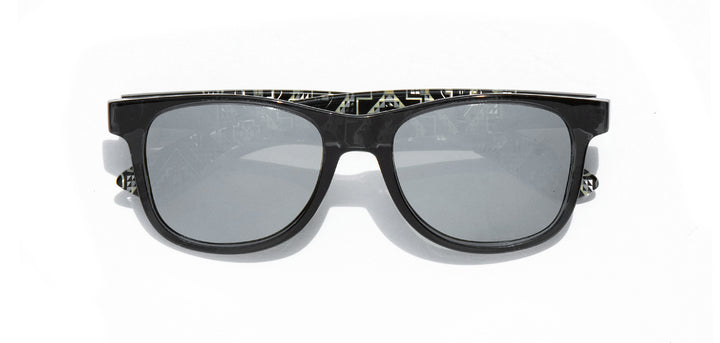 Grey Crystal*Black Oxbow*Silver Mirror Polarized | Pendleton Gabe Sunglasses