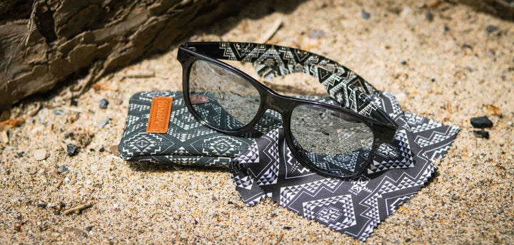 Grey Crystal*Black Oxbow*Silver Mirror Polarized | Pendleton Gabe Sunglasses