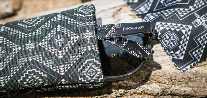 Grey Crystal*Black Oxbow*Silver Mirror Polarized | Pendleton Gabe Sunglasses