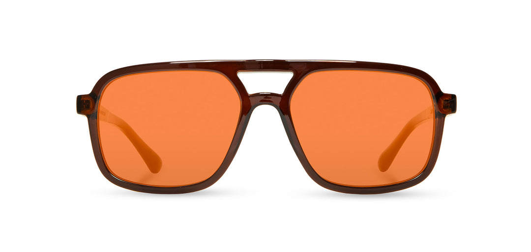 Clay*Walnut*Basic Polarized Amber + Clay*Walnut*HD Plus Polarized Amber | CAMP Glacier Clay Walnut Sunglasses