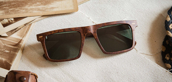 Redwood Burl*G15 + Redwood Burl*G15 Polarized | Shwood Govy Wood Sunglasses Redwood Burl