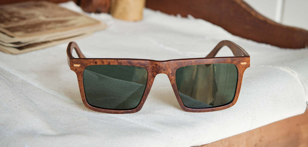 Redwood Burl*G15 + Redwood Burl*G15 Polarized | Shwood Govy Wood Sunglasses Redwood Burl