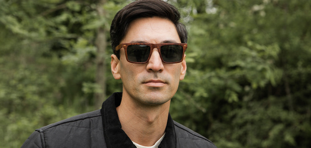 Redwood Burl*G15 + Redwood Burl*G15 Polarized | Shwood Govy Wood Sunglasses Redwood Burl