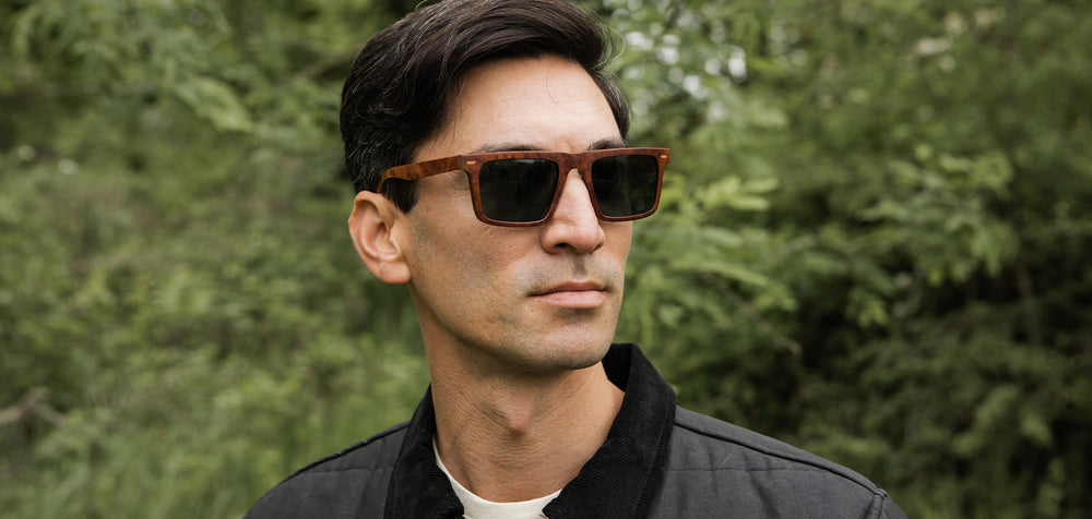 Redwood Burl*G15 + Redwood Burl*G15 Polarized | Shwood Govy Wood Sunglasses Redwood Burl