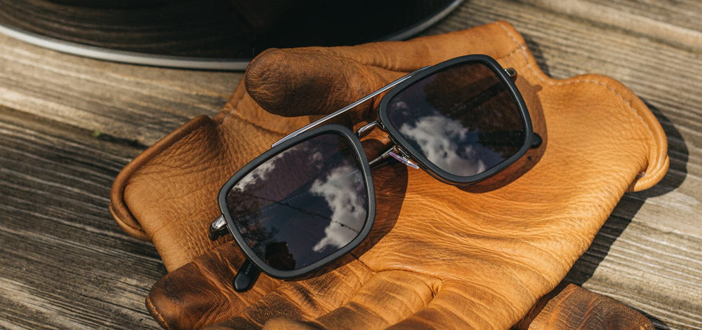 Matte Black*Walnut*Grey + Matte Black*Walnut*Grey Polarized | Shwood Grant Acetate Sunglasses Matte Black