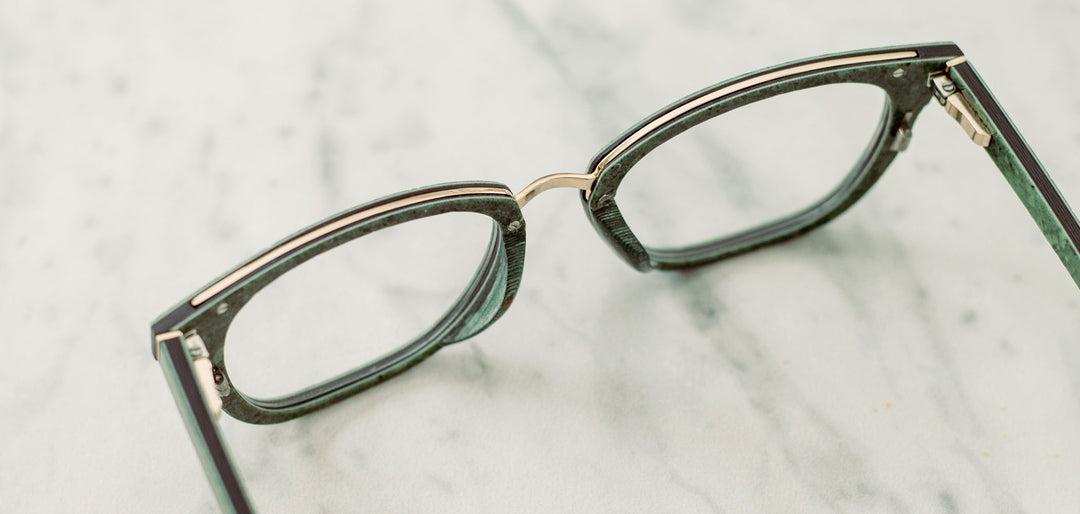 Jade Marble*frames only | Shwood Heppner Marble RX Eyeglasses Jade Marble