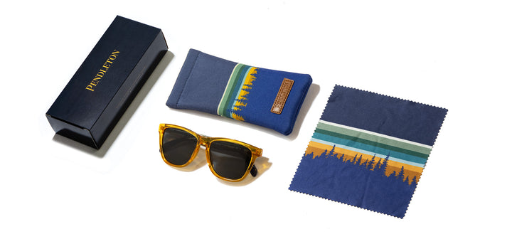 Orange Crystal*Pacific Wonderland*Grey Polarized | Pendleton Kegon Sunglasses
