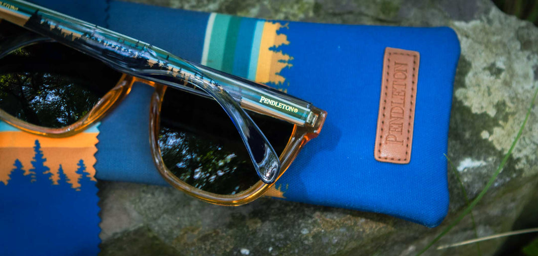 Orange Crystal*Pacific Wonderland*Grey Polarized | Pendleton Kegon Sunglasses