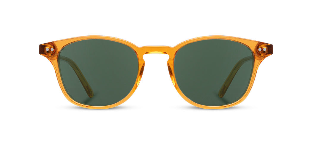 Tangerine*G15 + Tangerine*G15 Polarized | Shwood Kennedy Acetate Sunglasses Tangerine