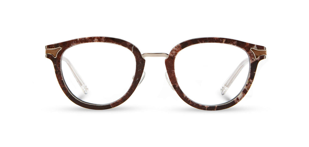 Ruby Marble*frames only + Ruby Marble*rx | Shwood Melrose Marble RX Eyeglasses Ruby Marble