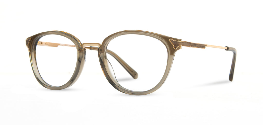 Sage*Walnut*frames only | Shwood Melrose Acetate RX Eyeglasses Sage