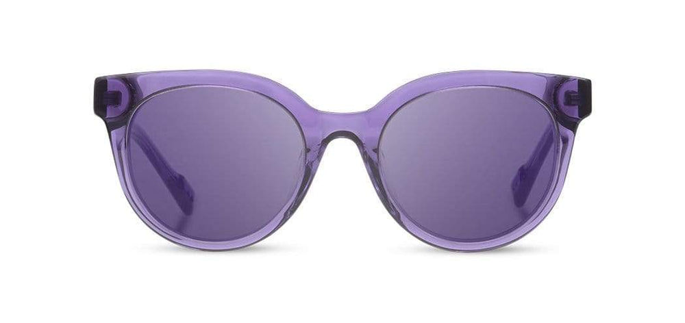 Violet*Rose Flower*Violet + Violet*Rose Flower*Violet Polarized | Shwood Lorane Acetate Sunglasses Violet