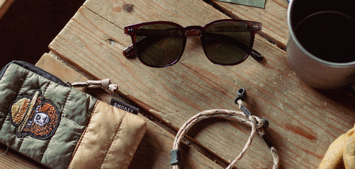 Clay*Walnut*Basic Polarized G15 + Clay*Walnut*HD Plus Polarized G15 | CAMP Topo Clay Sunglasses